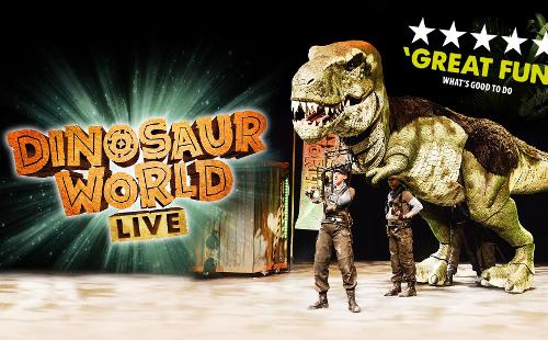 Poster for Dinosaur World Live!