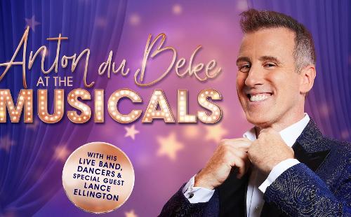 Poster for Anton Du Beke at the Musicals