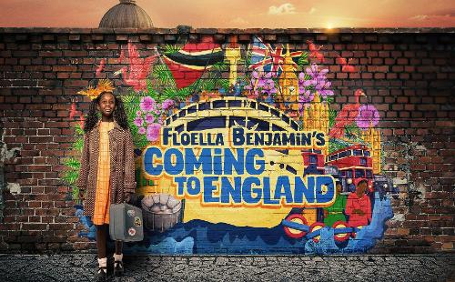 Poster for Floella Benjamin's Coming to England