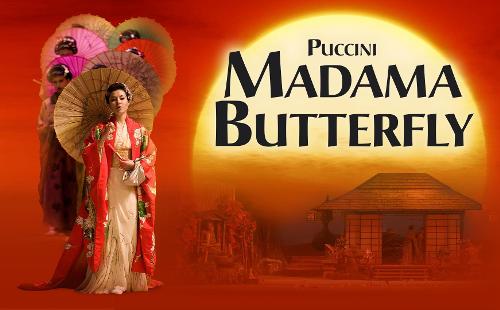 Poster for Puccini Madama Butterfly