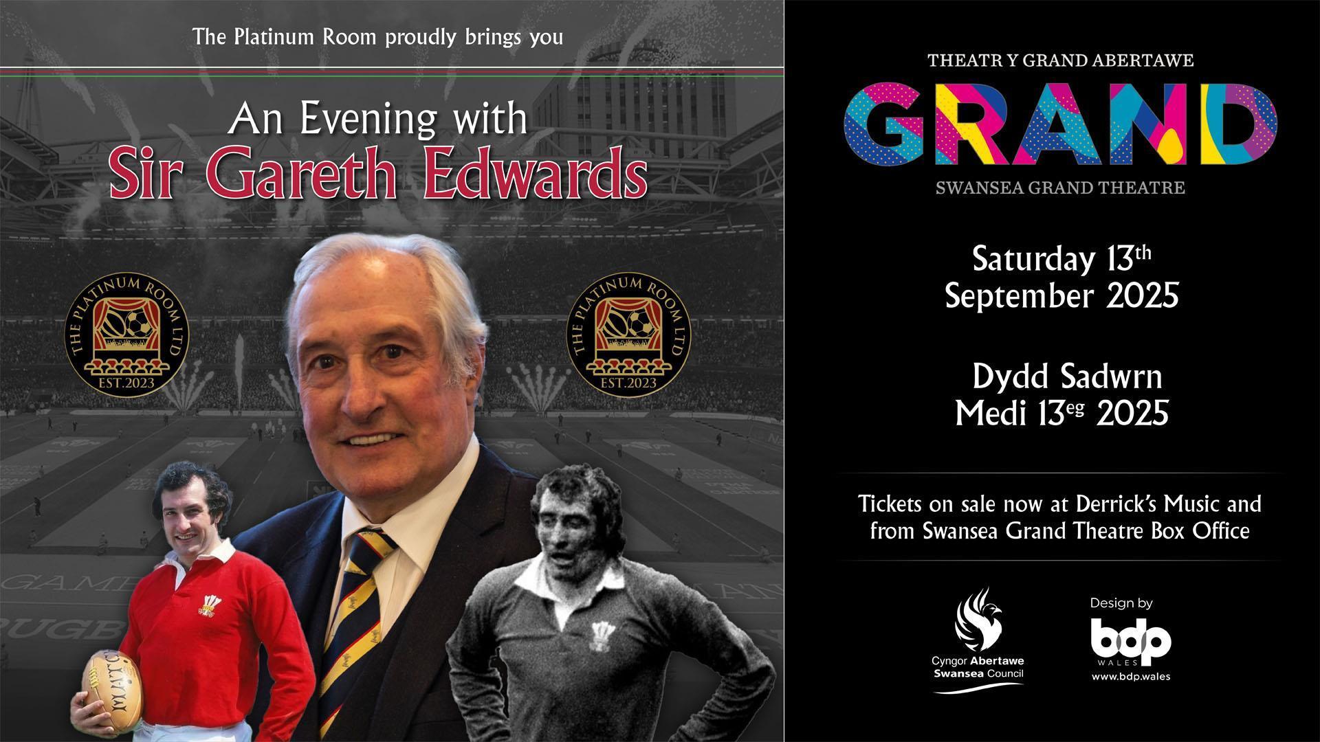 An Evening with Sir Gareth Edwards