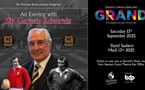 Poster for An Evening with Sir Gareth Edwards