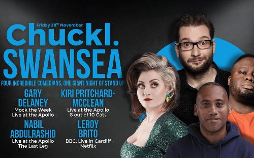 Poster for Chuckl. Swansea