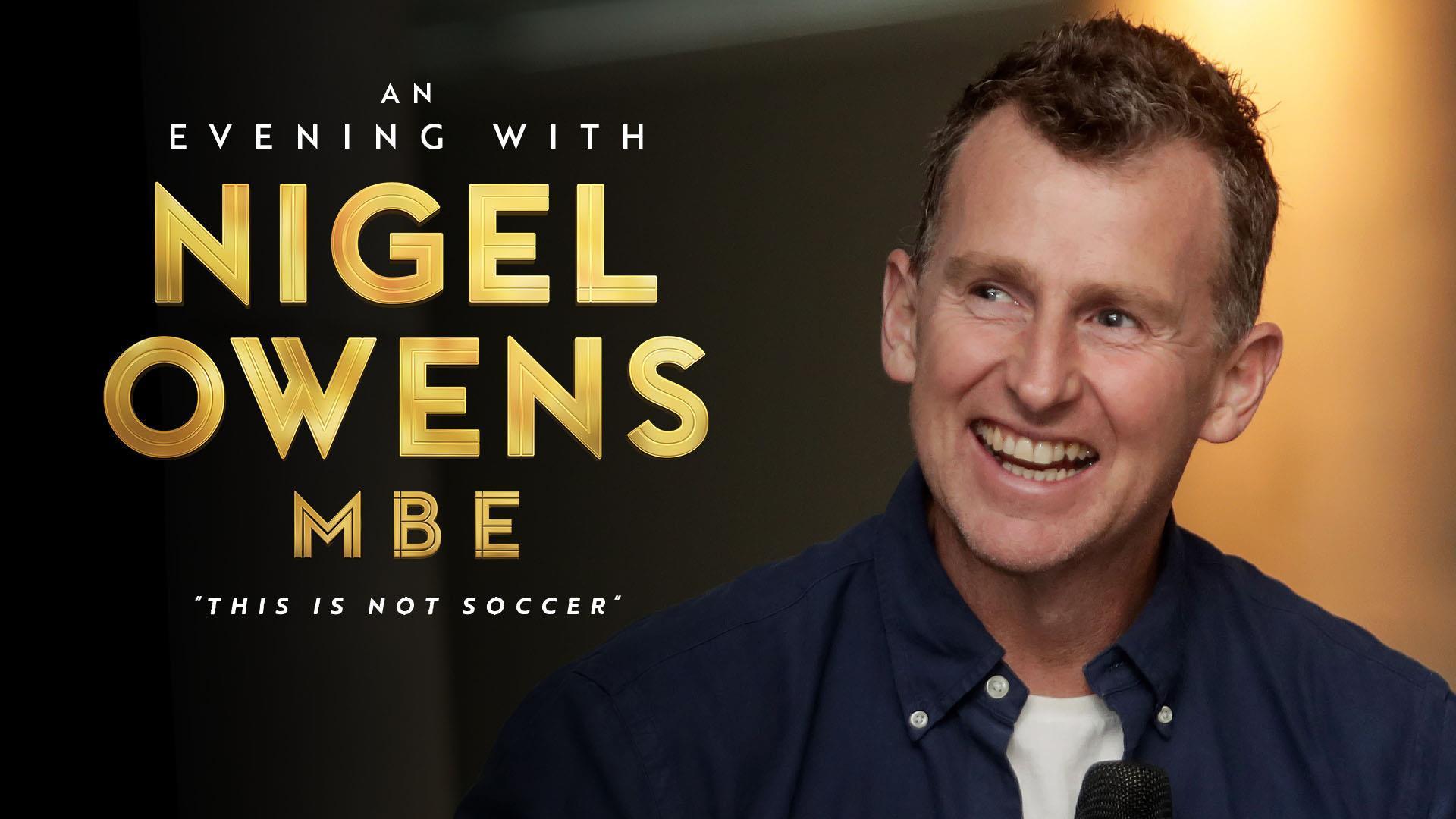 An Evening with Nigel Owens MBE