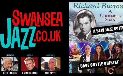 Poster for Swansea Jazzland 'A Christmas Story'
